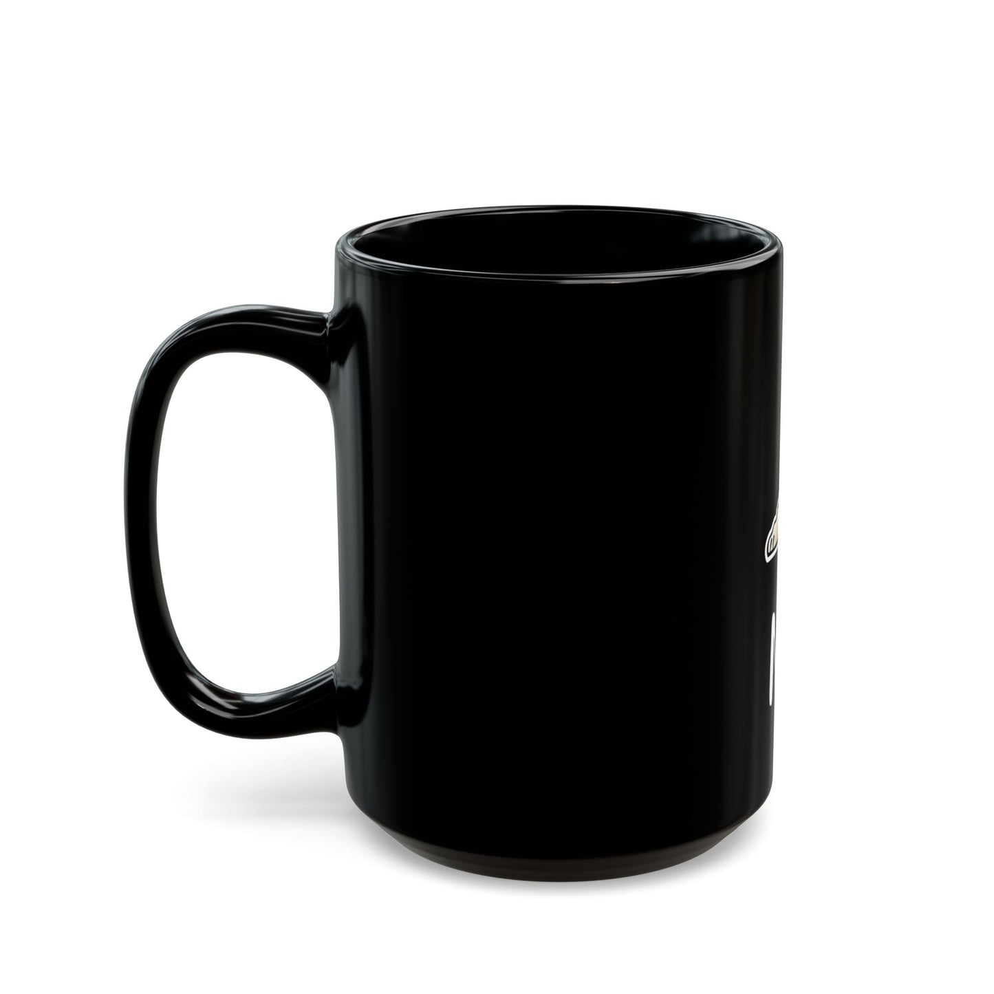Not Today 15oz Black Mug