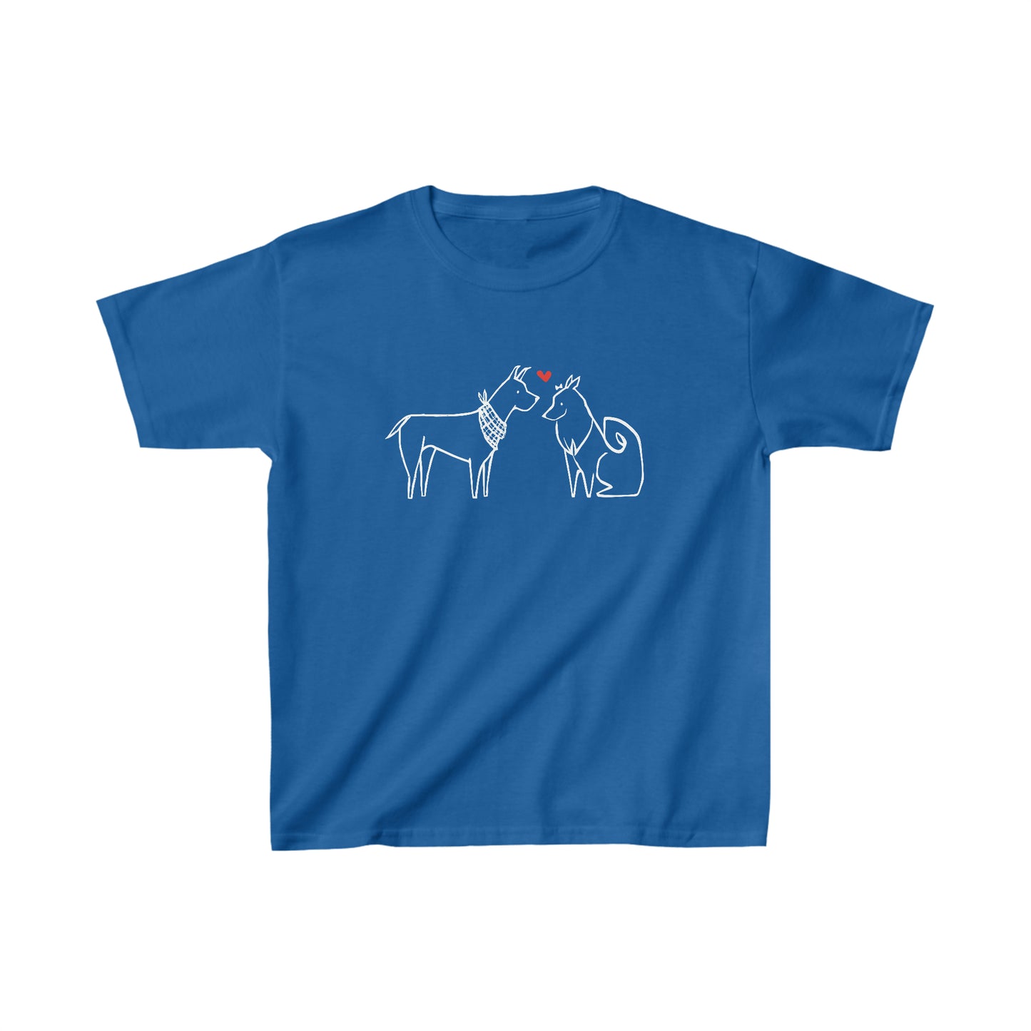 Dogs in Love Kid's Heavy Cotton Tee