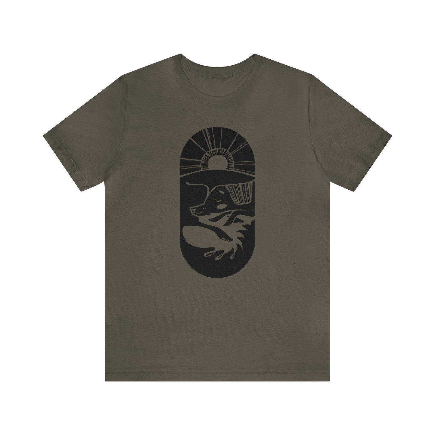 Cozy Sleepy Dog Tee – For Dog Lovers Who Appreciate a Good Nap!