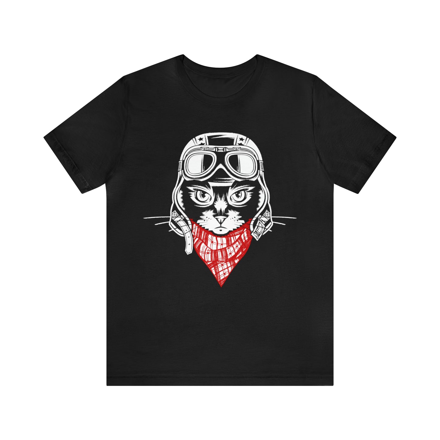 Born to Ride – Motorcycle Cat Tee!