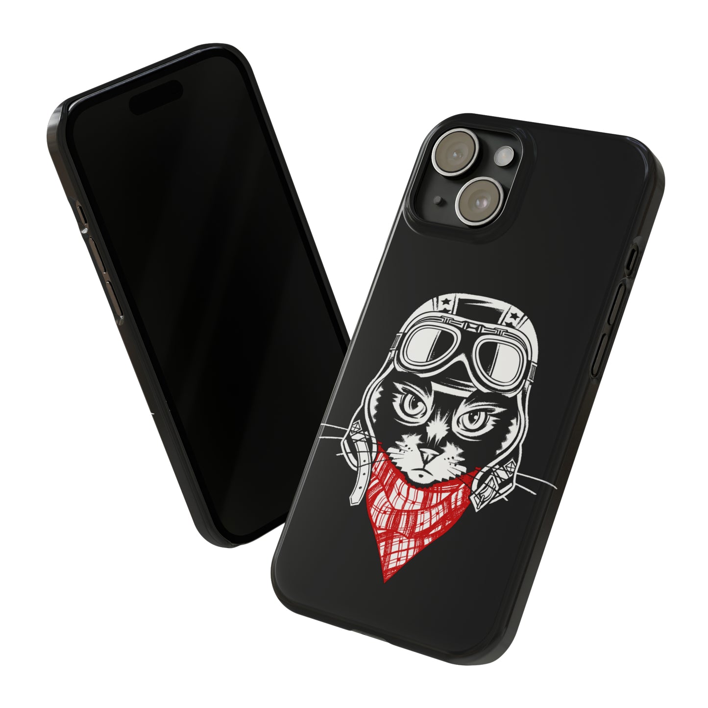 Motorcycle Cat iPhone Case
