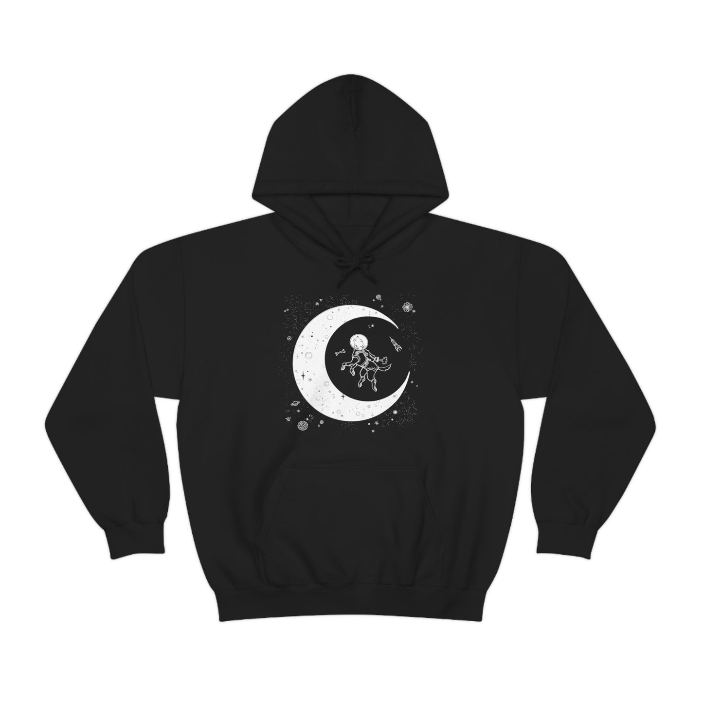 Moon Dog Men's Hooded Sweatshirt