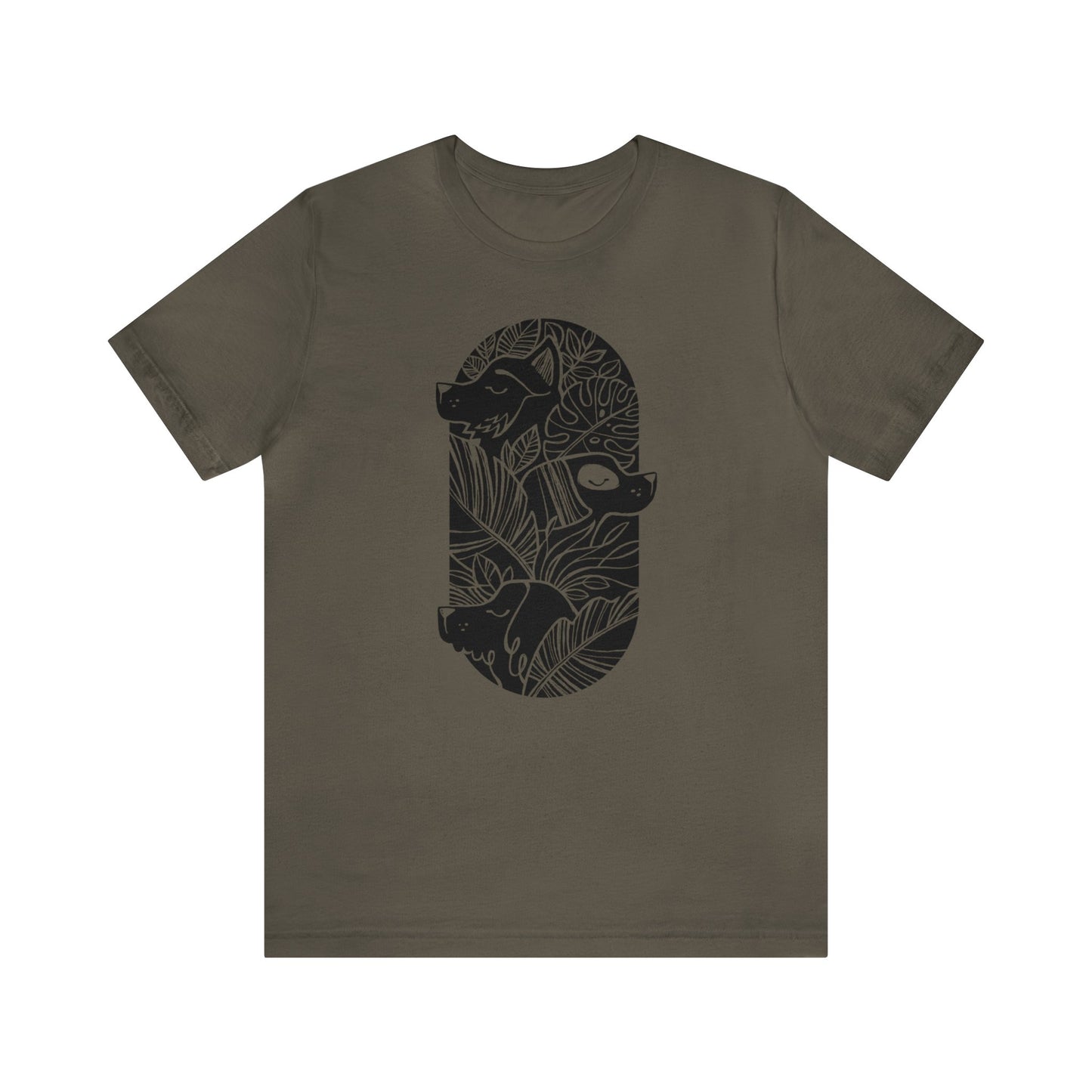 Go Wild with the Jungle Dogs Tee – Perfect for Dog Lovers!