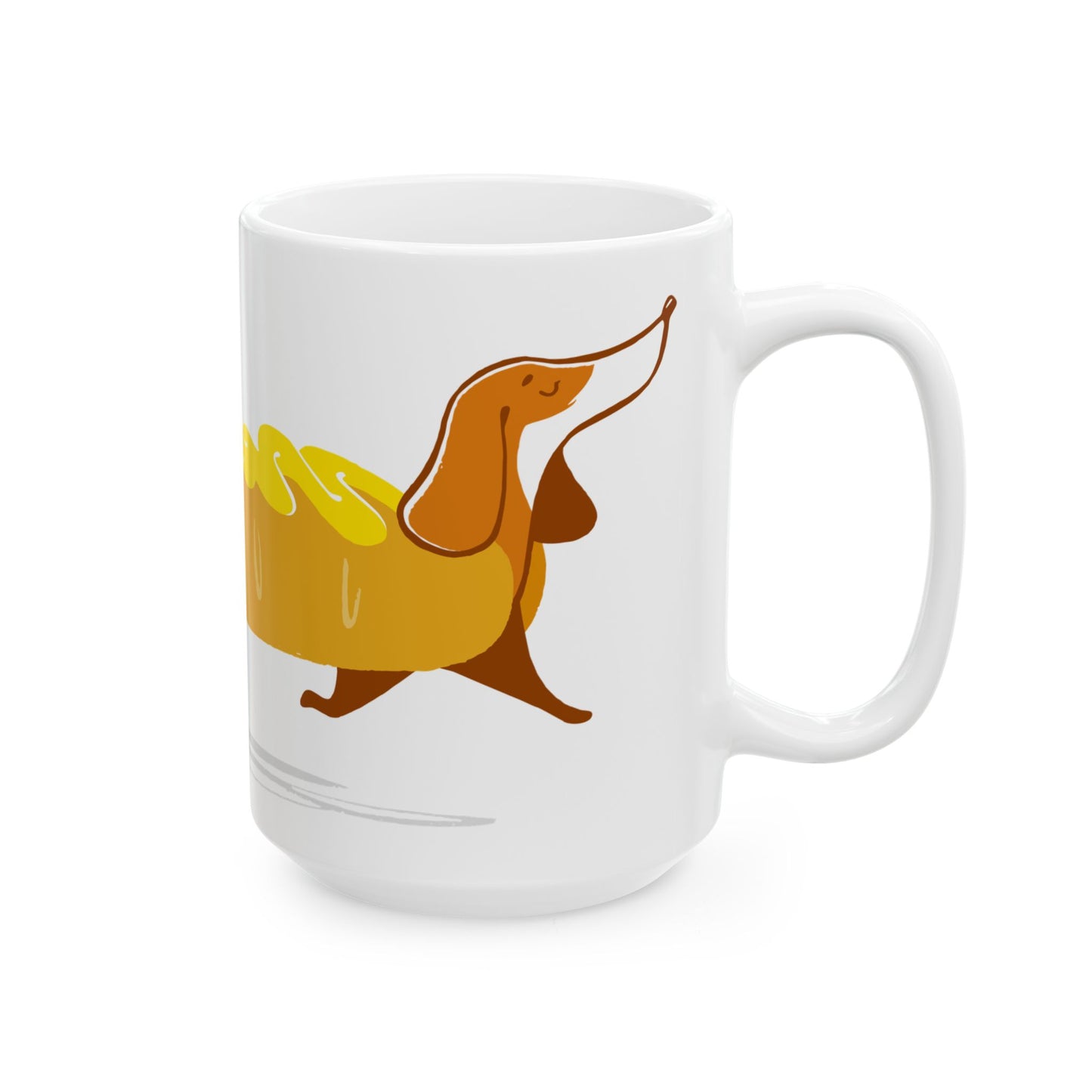 Hotdog! Ceramic Mug 15oz