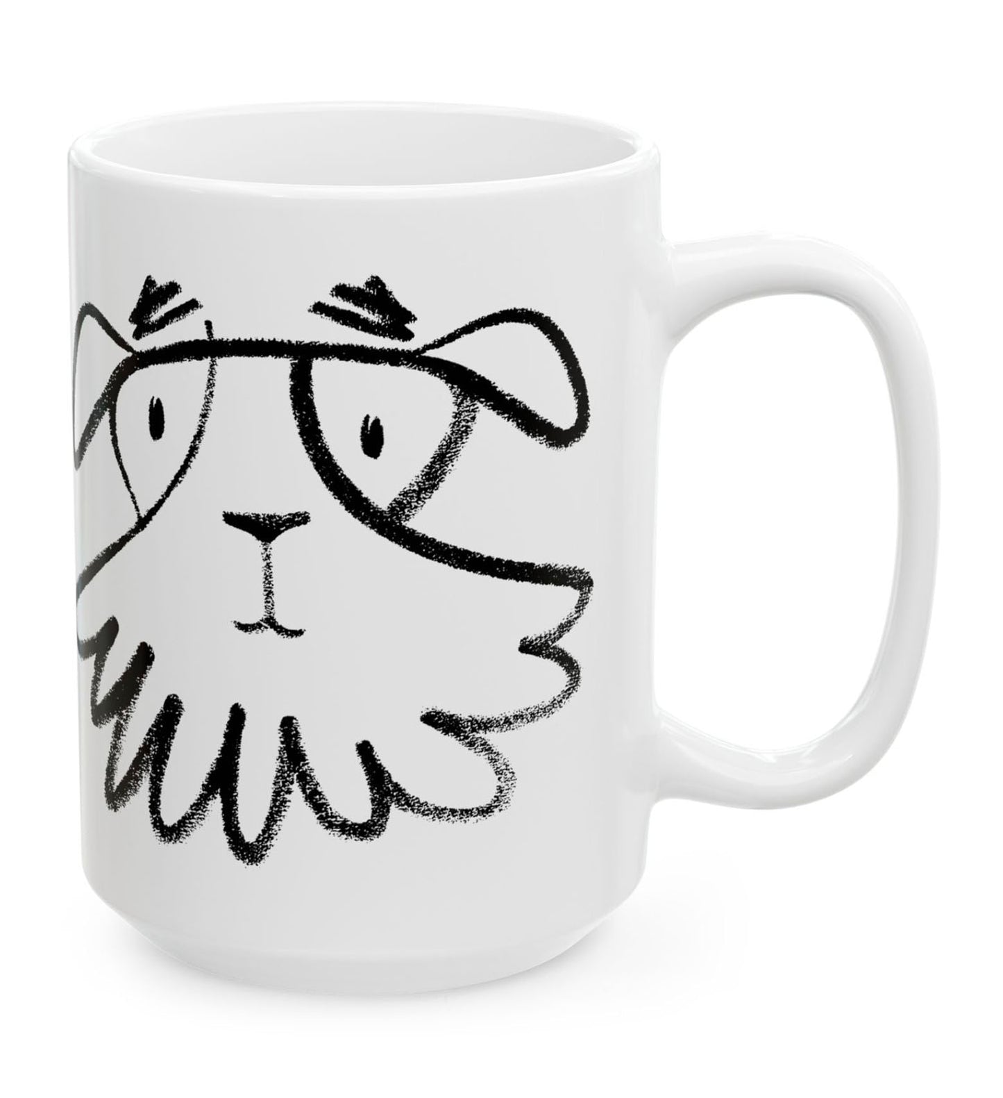 Dog BF#13 Ceramic Mug 15oz