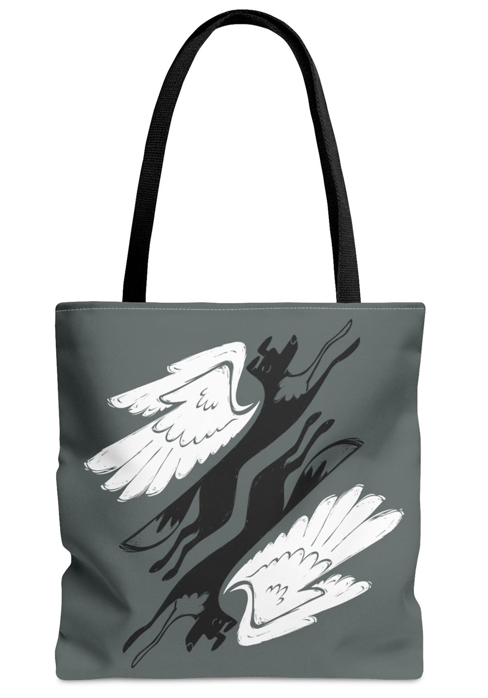 Angel Dogs Tote Bag