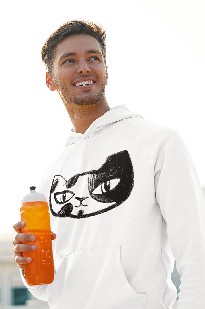 Cat BF#1 Men's Hooded Sweatshirt