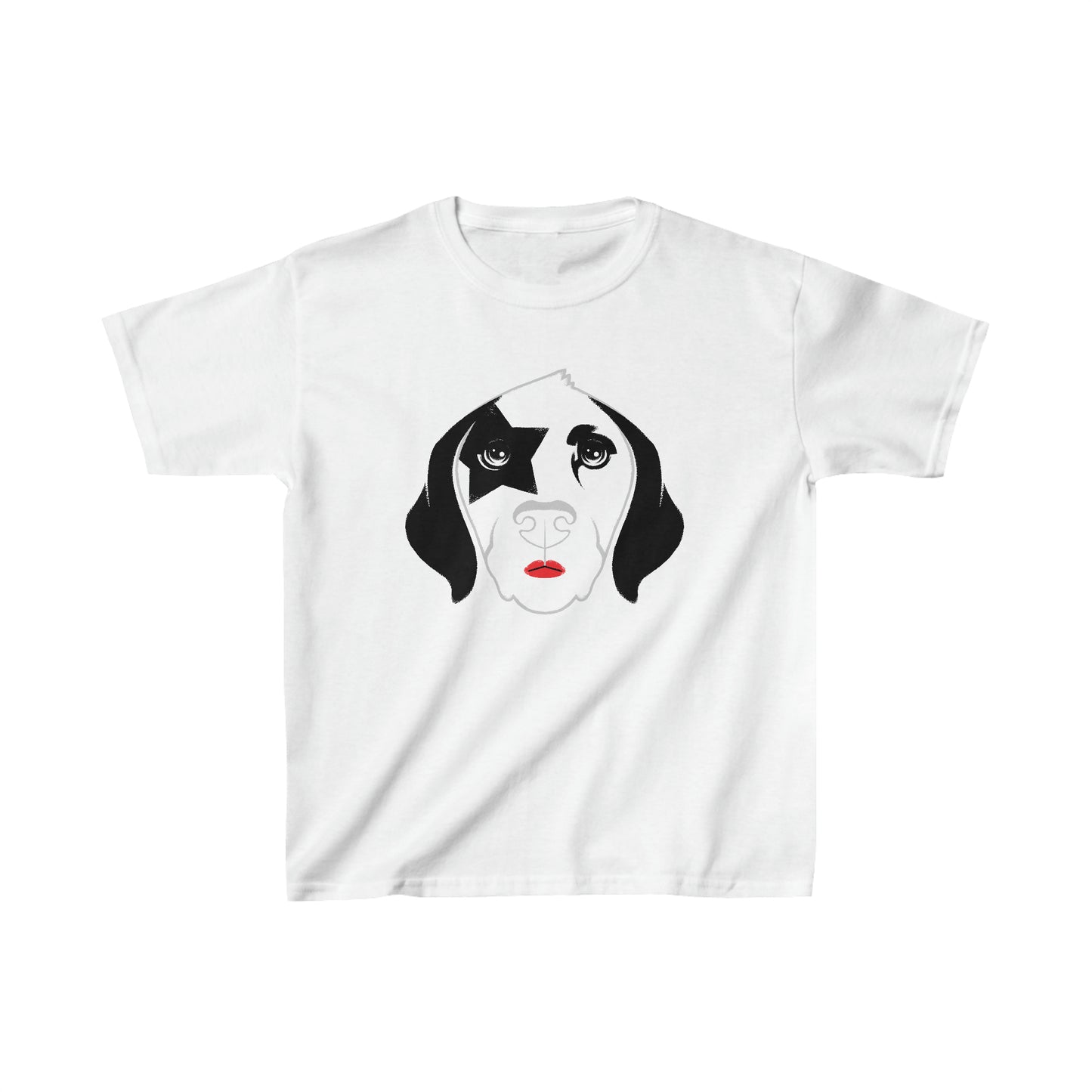 Rock 'n' Roll Dog Kids Heavy Cotton Graphic Tee