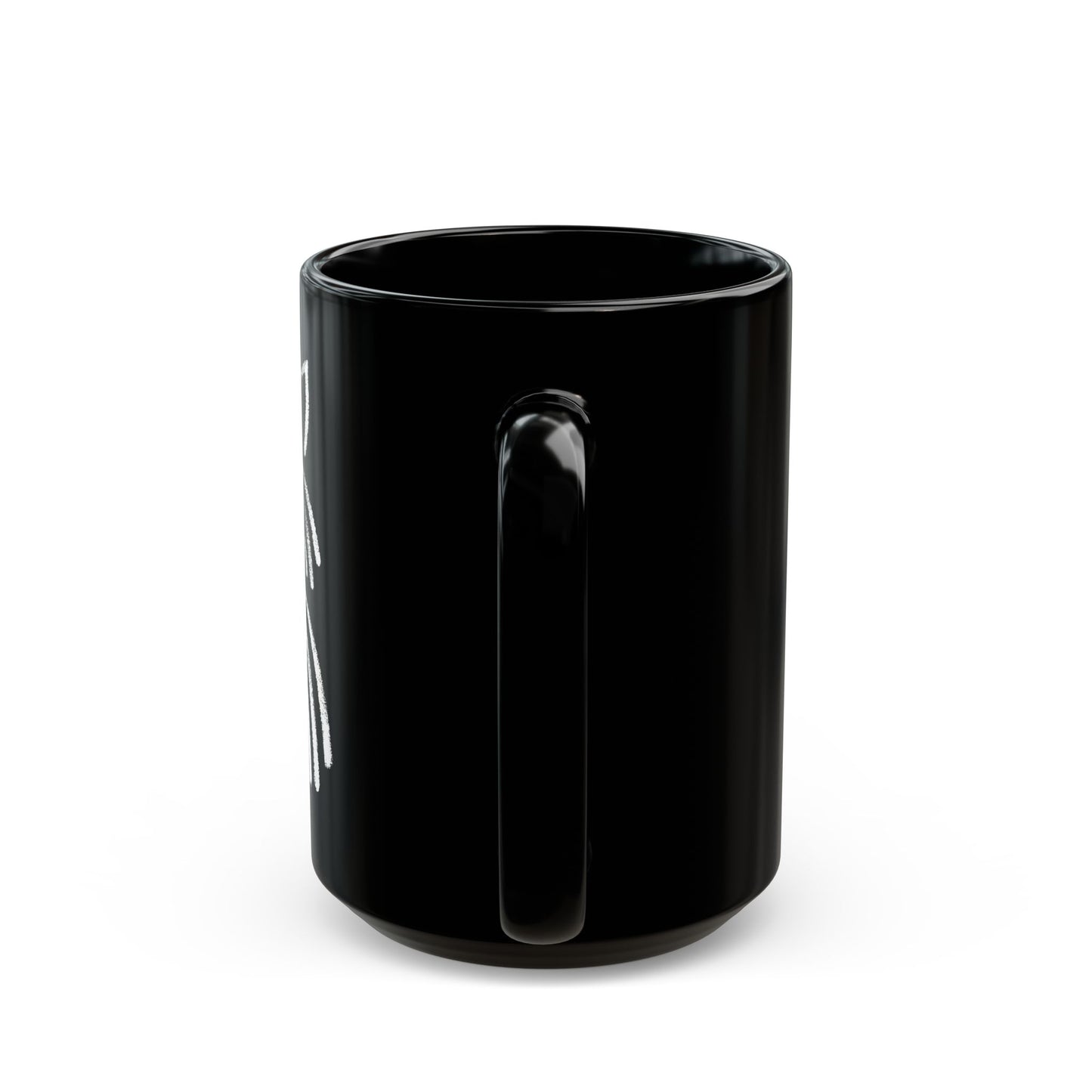 Dog BF#10 15oz Black Mug