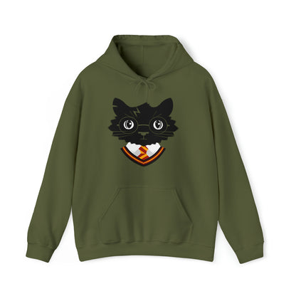 Wizard Cat Hooded Sweatshirt