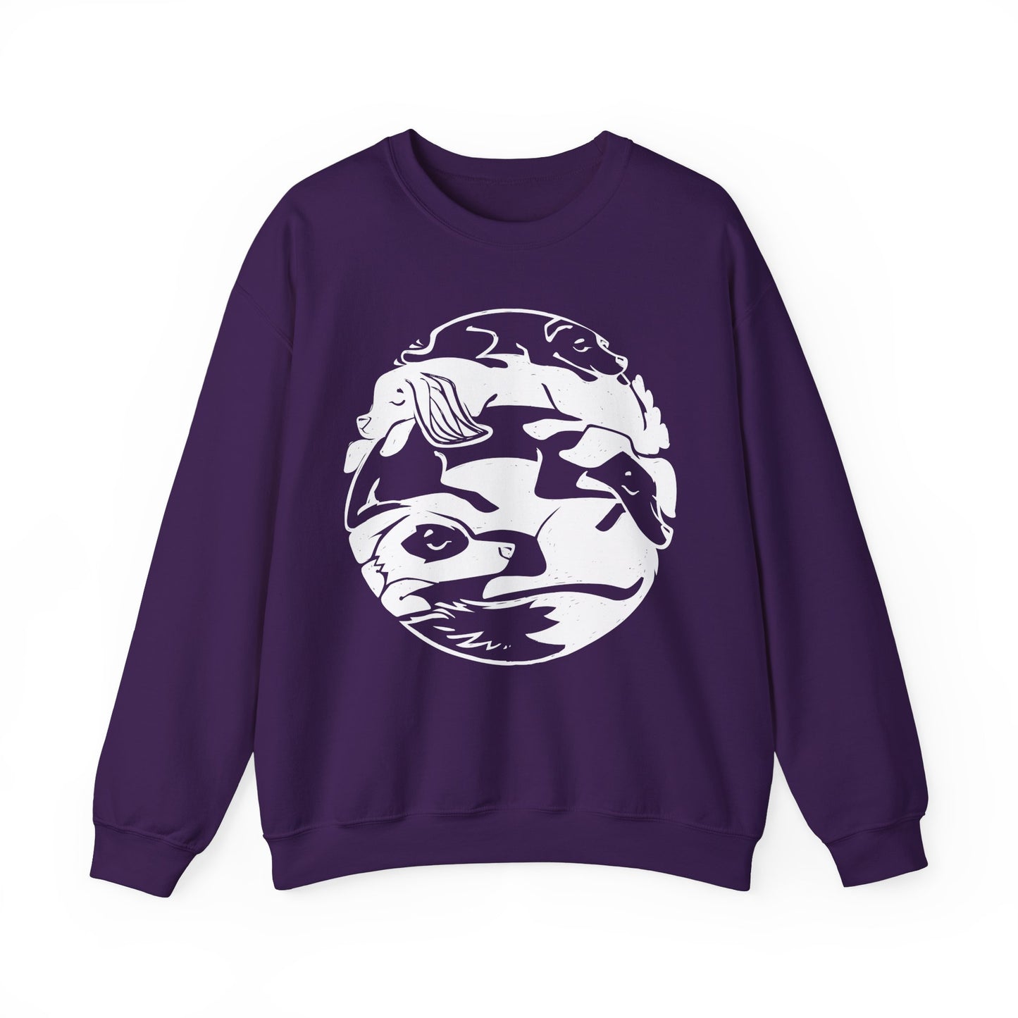 Dog Pile Women's Heavy Blend Crewneck Sweatshirt