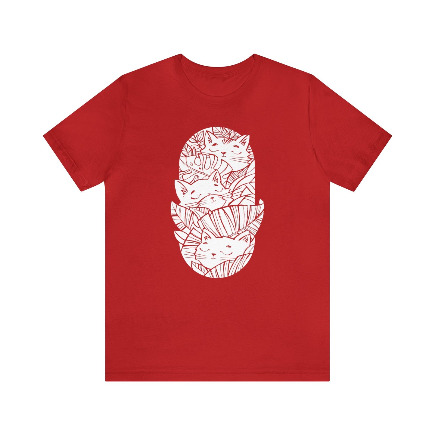 Embrace the Wild with the Jungle Cats Tee – Perfect for Cat Lovers!