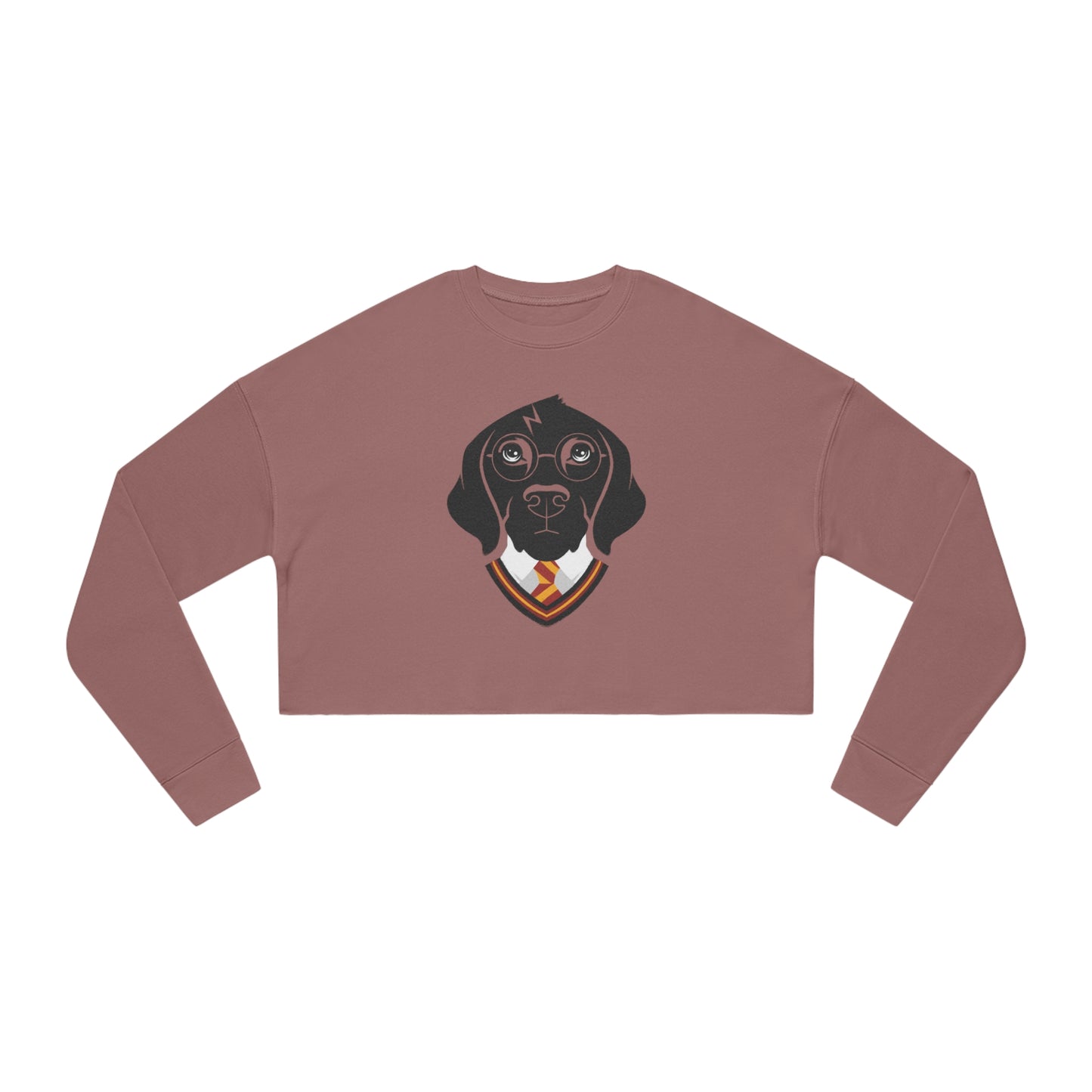 Wizard Dog Women's Cropped Sweatshirt