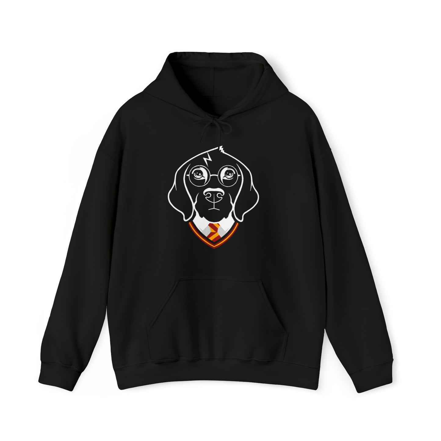 Wizard Dog Men's Hooded Sweatshirt