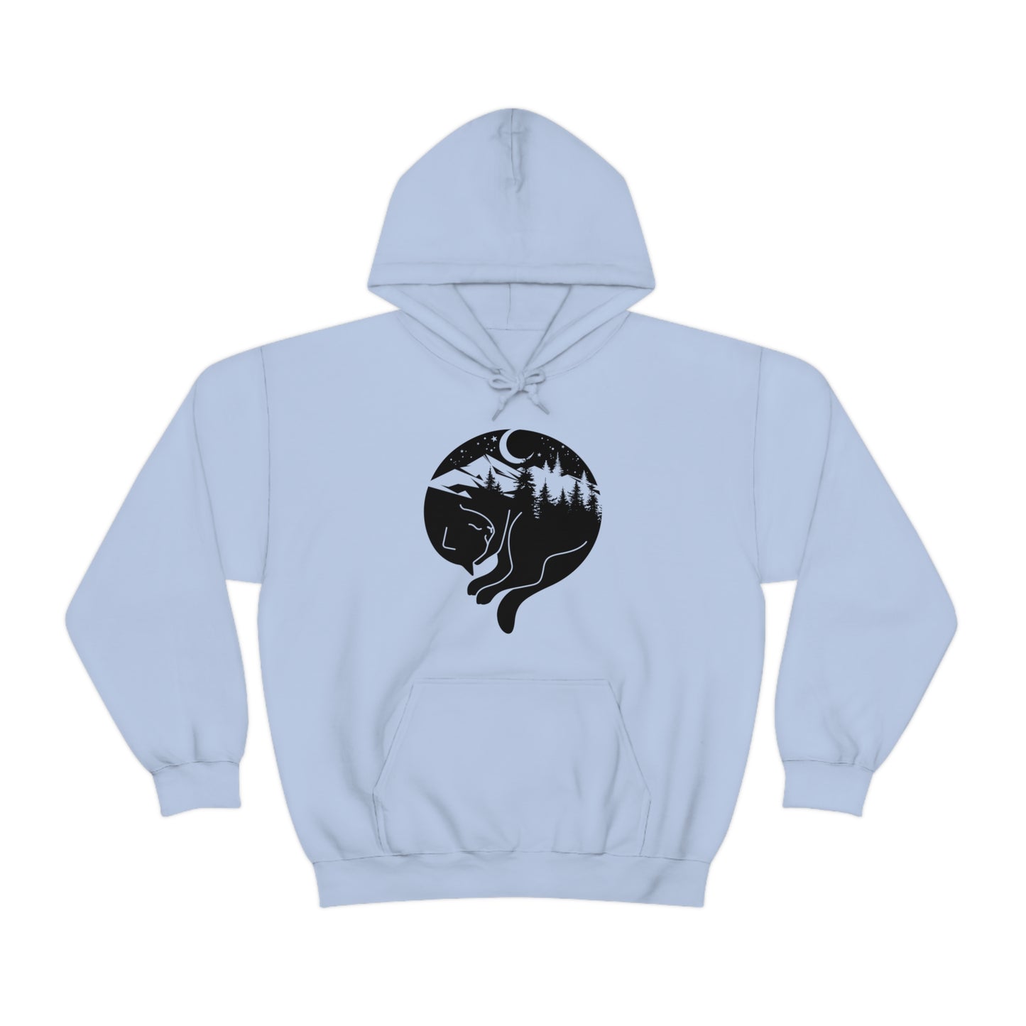 Sleeping Cat Women's Hooded Sweatshirt
