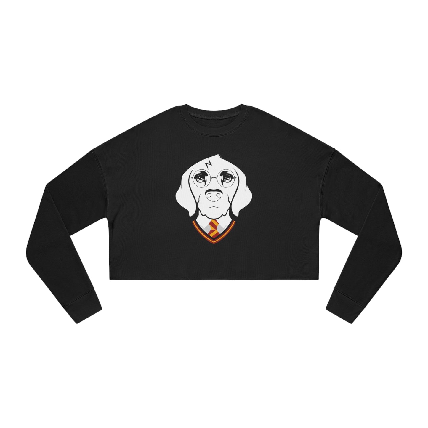 Wizard Dog Women's Cropped Sweatshirt