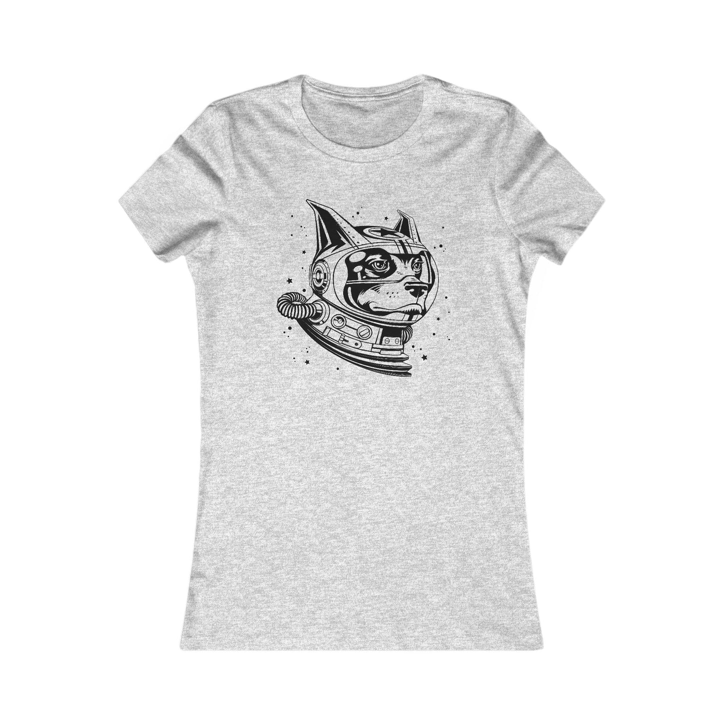 Space Dog Women's Fitted Tee