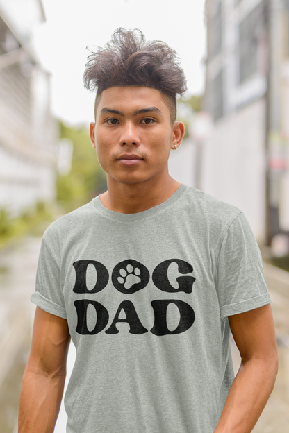 Dog Dad Graphic Tee [Large Print]