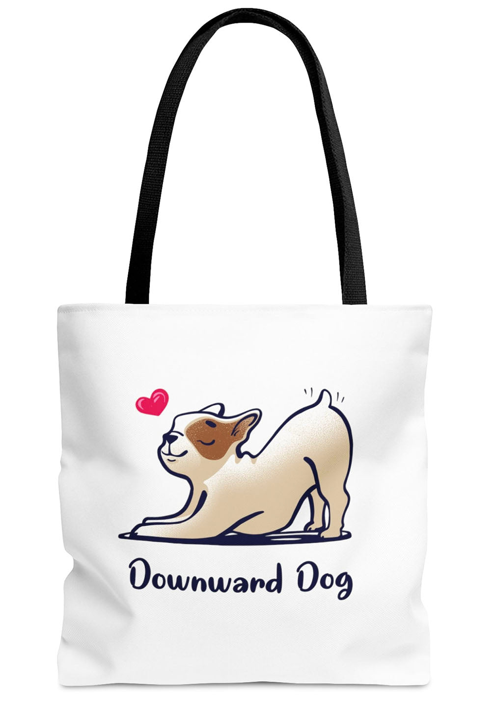 Yoga Dog Tote Bag