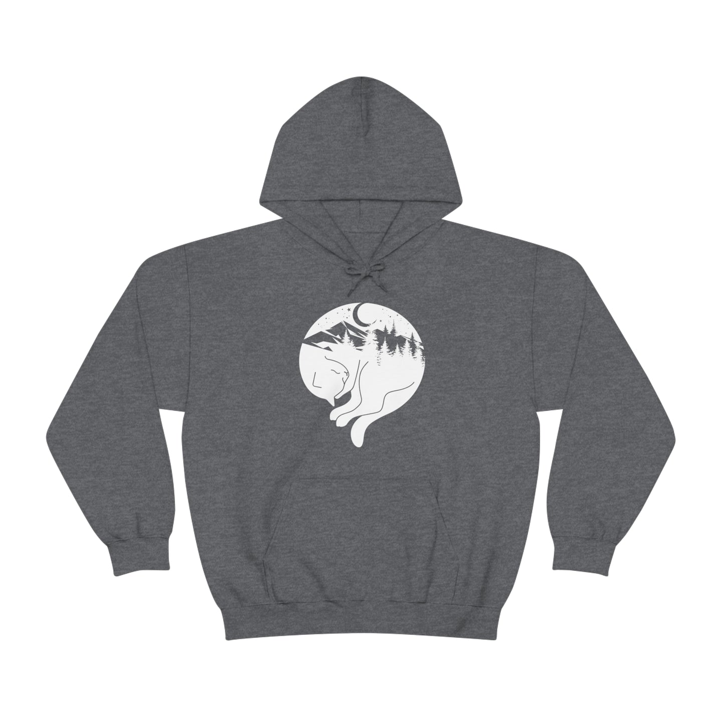 Sleeping Cat Women's Hooded Sweatshirt