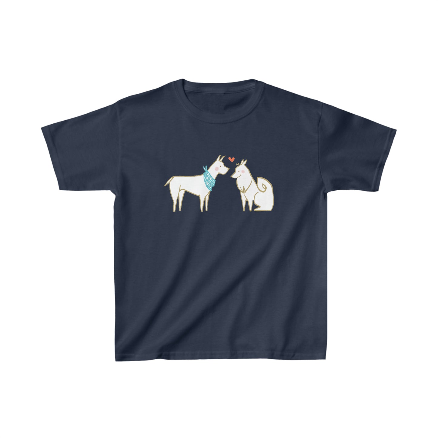 Dogs in Love Kid's Heavy Cotton Tee