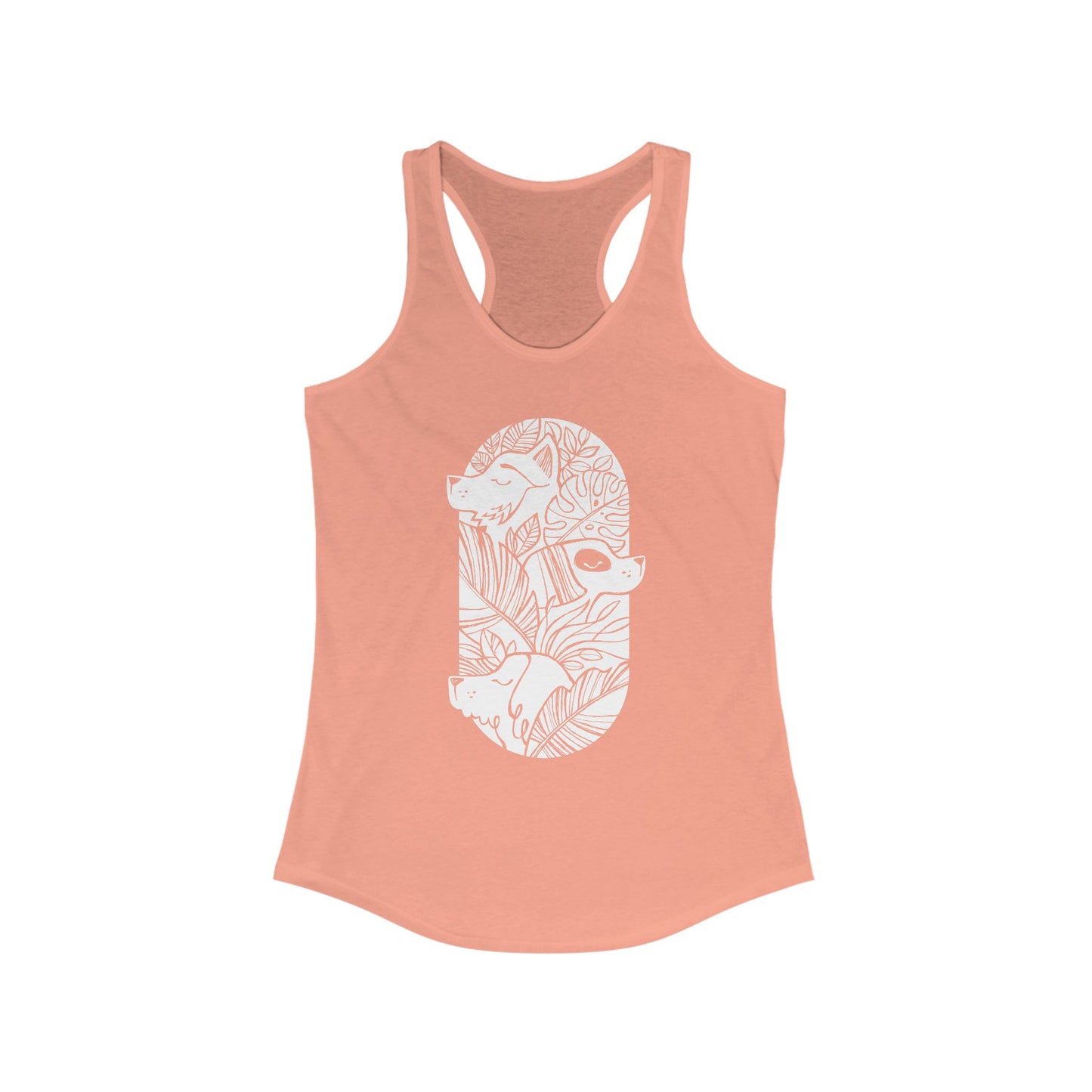 Jungle Dogs Women's Racerback Tank Top