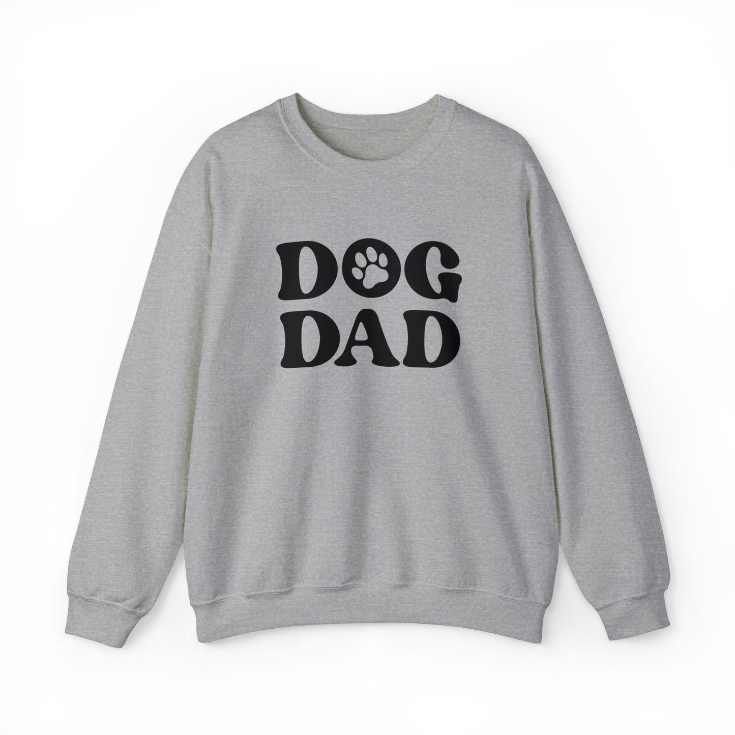 Colorful Dog Dad Men's Heavy Blend Crewneck Sweatshirt