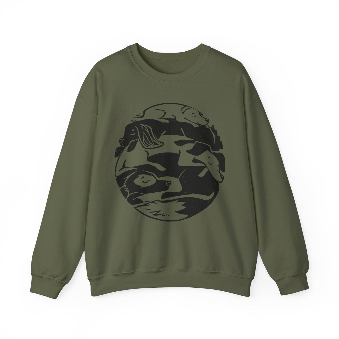 Dog Pile Women's Heavy Blend Crewneck Sweatshirt