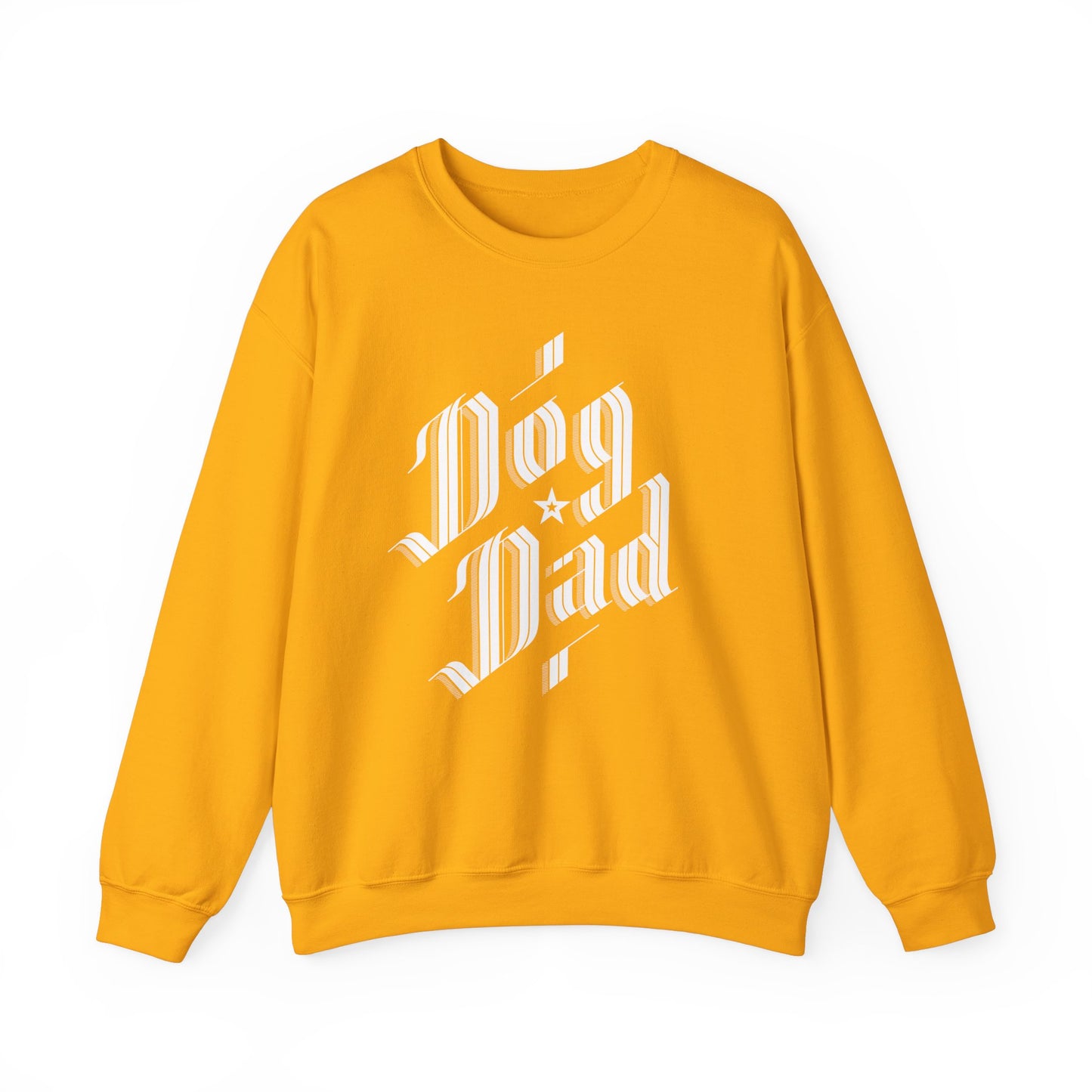 Sophisticated Dog Dad Men's Heavy Blend Crewneck Sweatshirt