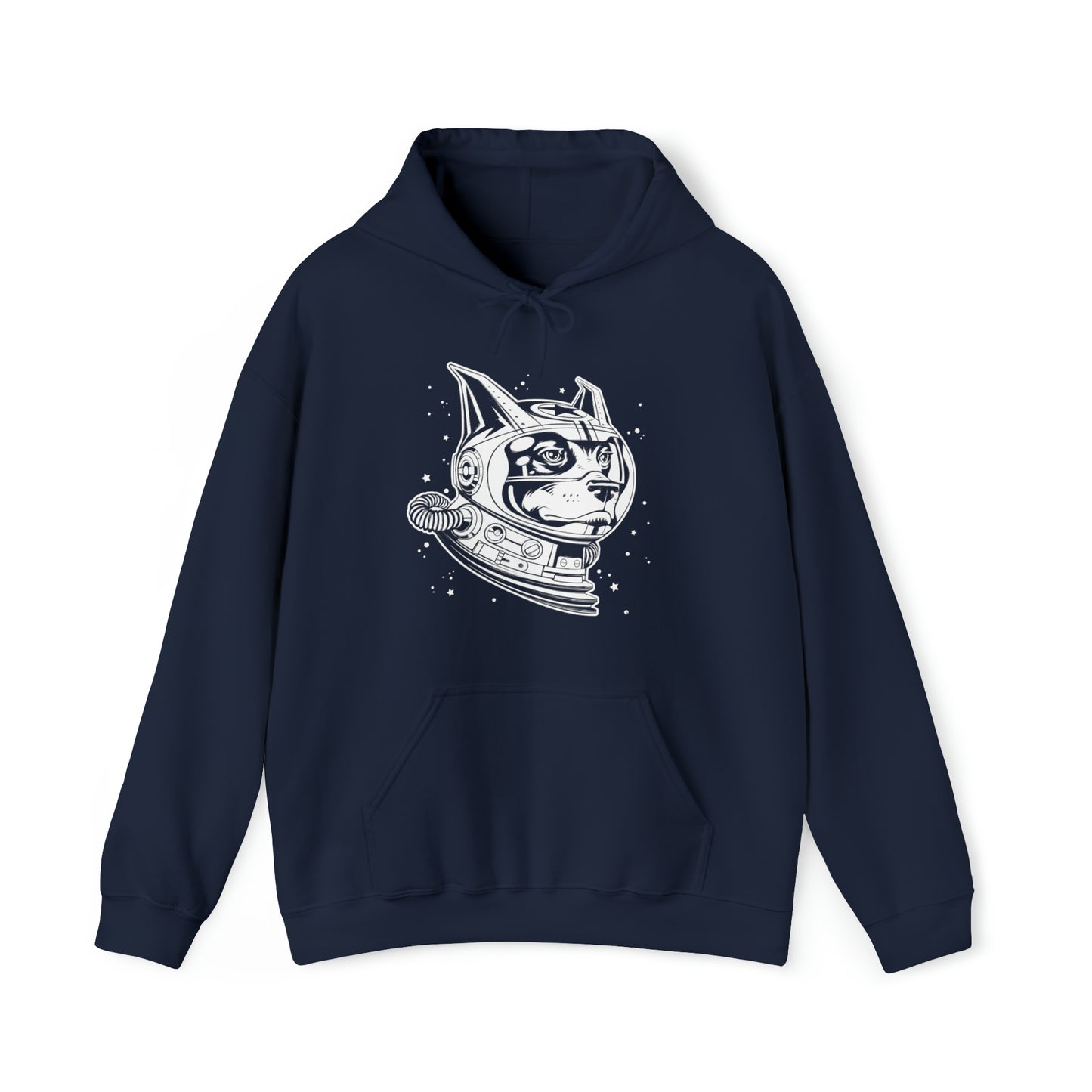 Space Dog Men's Hooded Sweatshirt