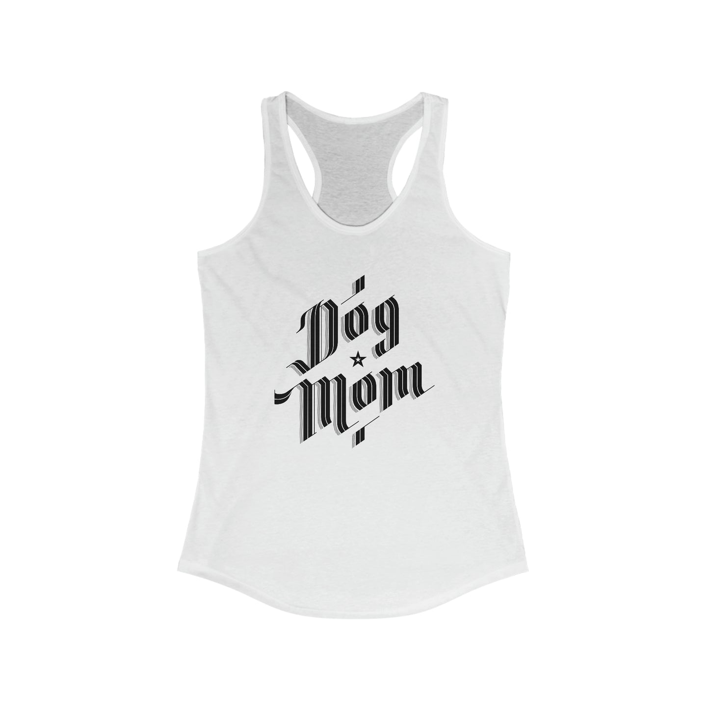 Dog Mom Women's Racerback Tank Top