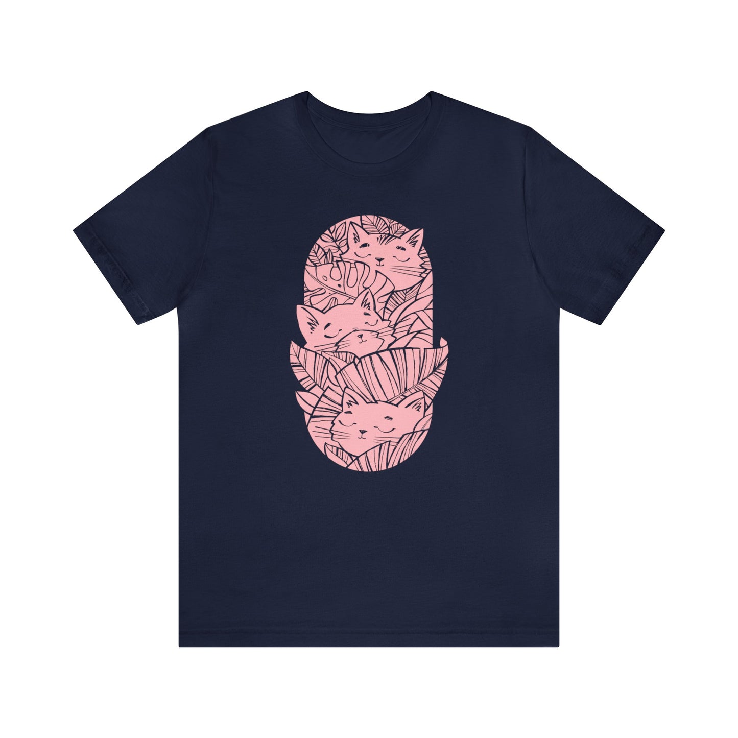 Embrace the Wild with the Jungle Cats Tee – Perfect for Cat Lovers!