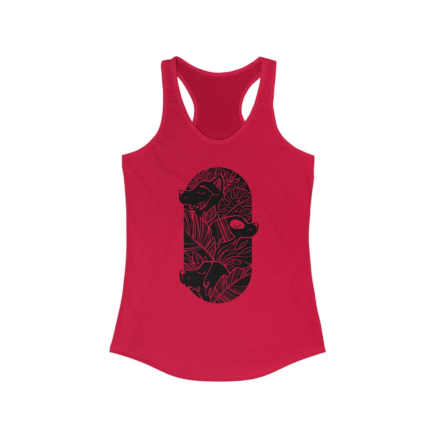 Jungle Dogs Women's Racerback Tank Top