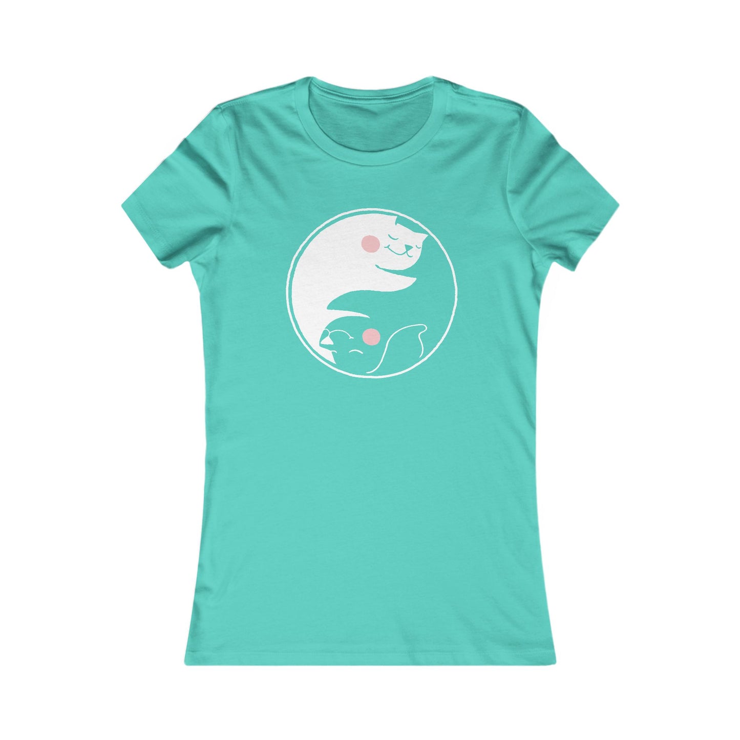 Yin Yang Women's Fitted Tee