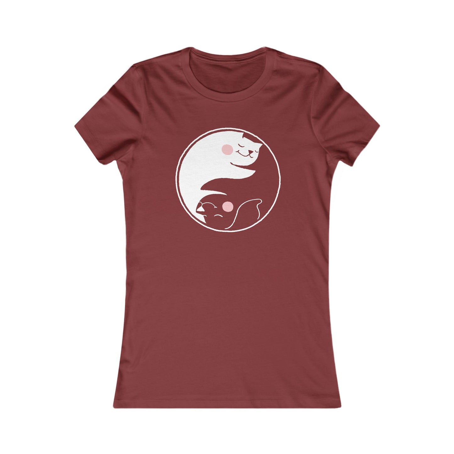 Yin Yang Women's Fitted Tee