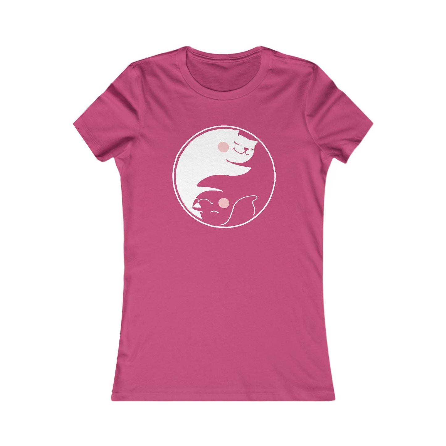 Yin Yang Women's Fitted Tee