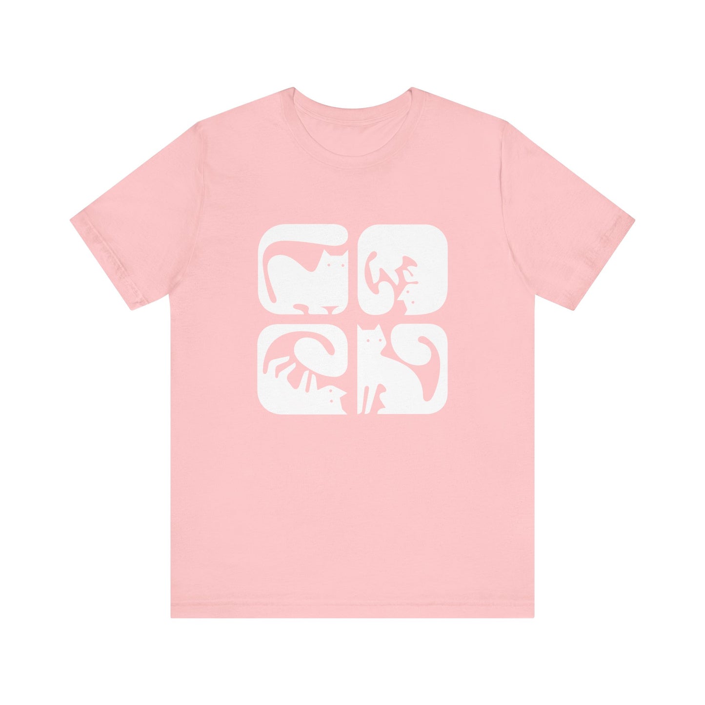 Purr-fectly Stylish – Colorful Cats Tee!