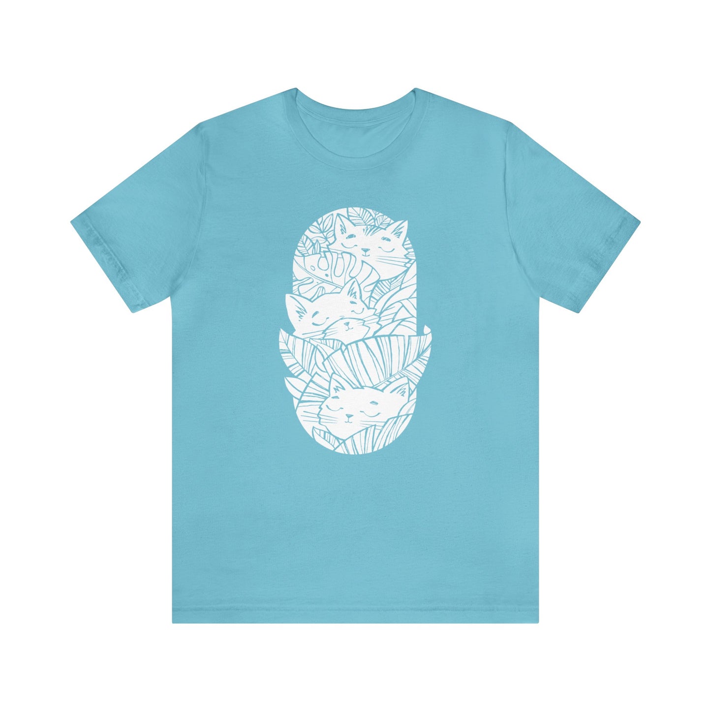Embrace the Wild with the Jungle Cats Tee – Perfect for Cat Lovers!