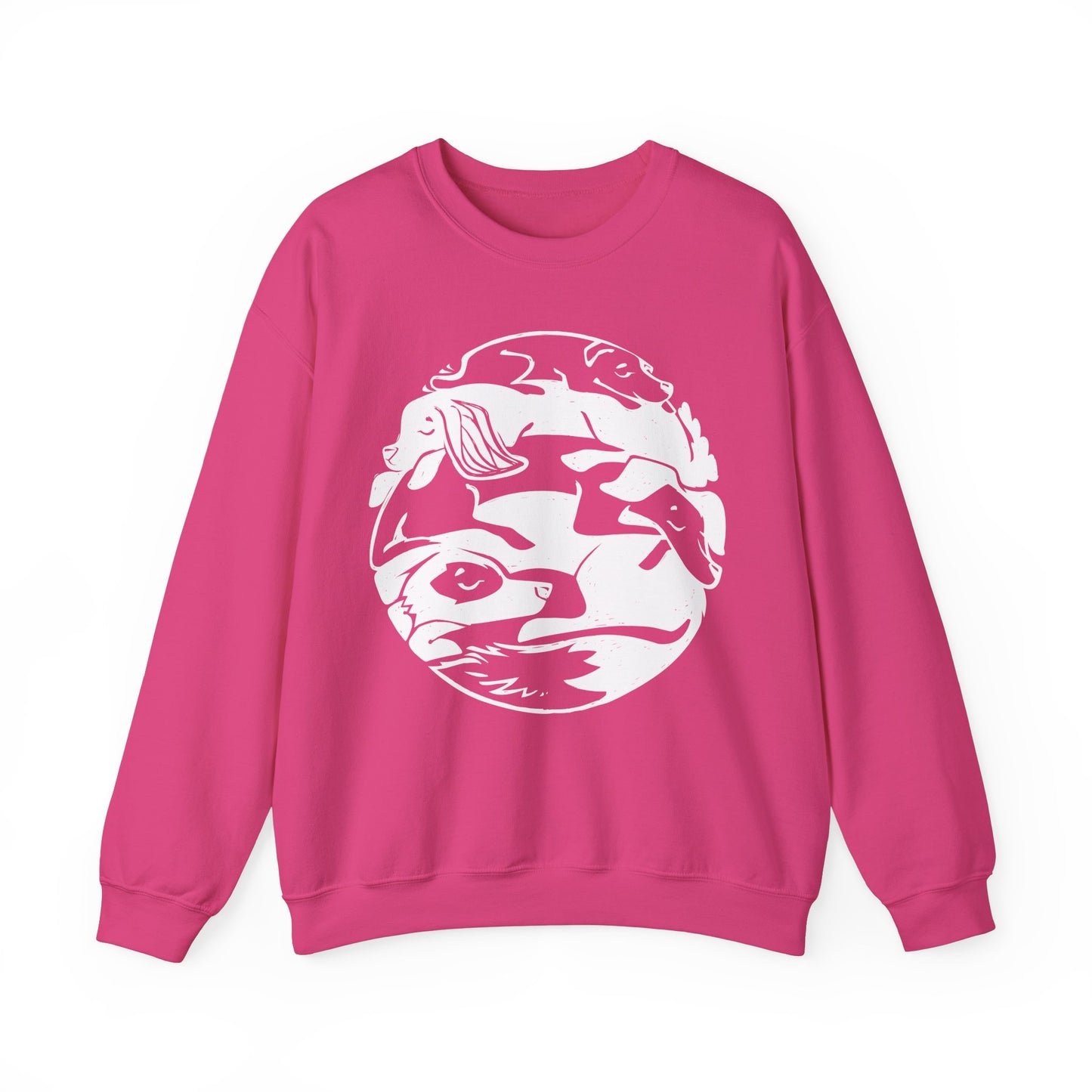 Dog Pile Women's Heavy Blend Crewneck Sweatshirt