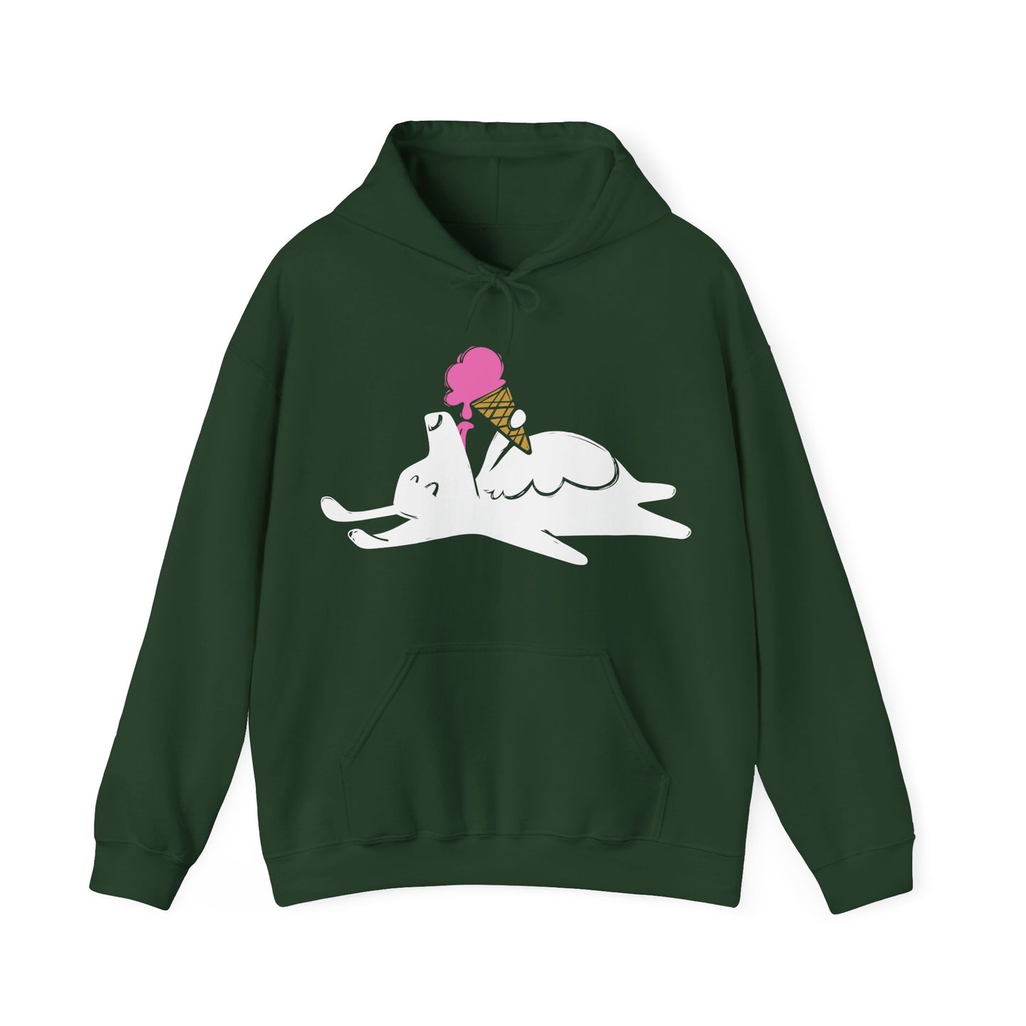 Icecream Pooch Men's Hooded Sweatshirt