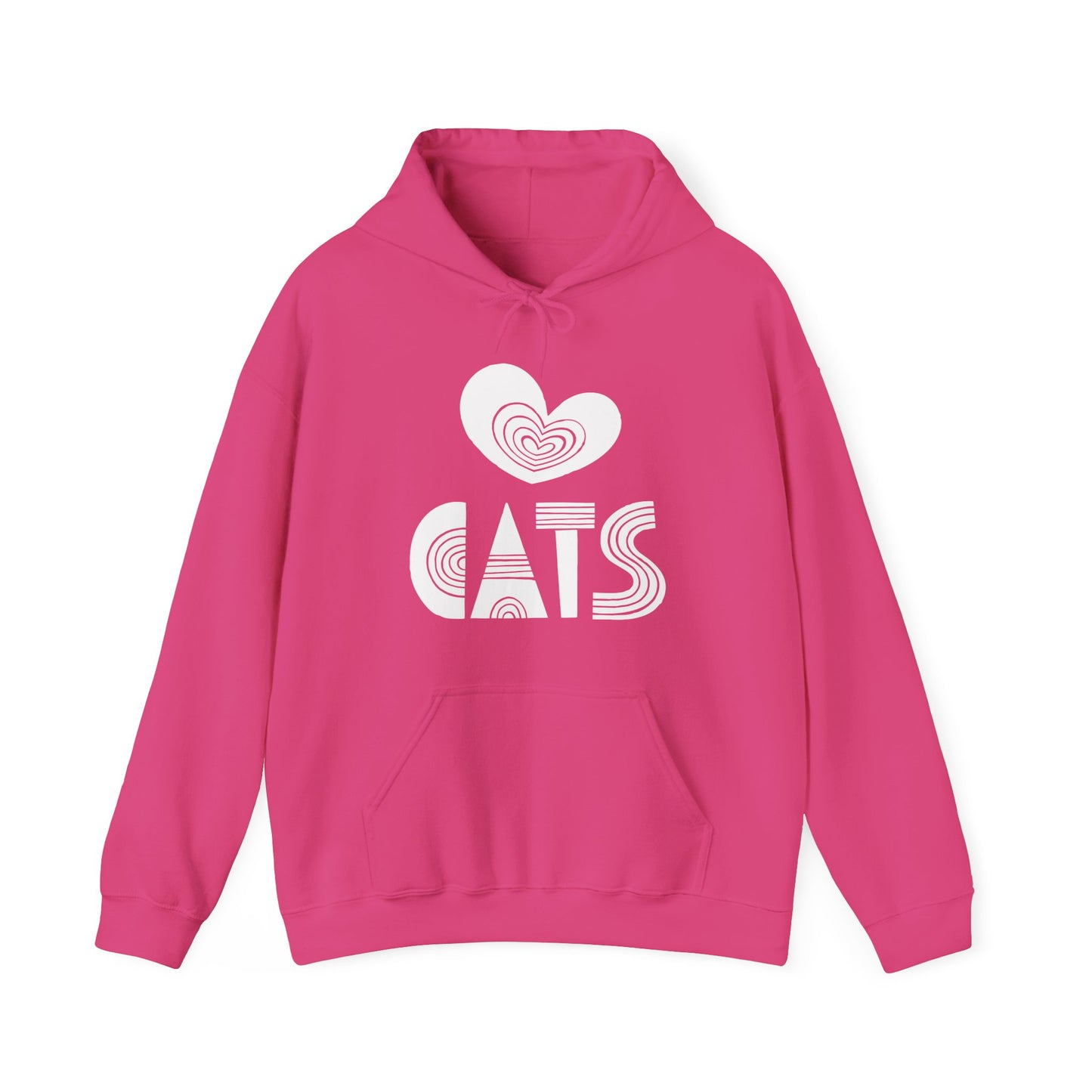 Love Cats Women's Hooded Sweatshirt