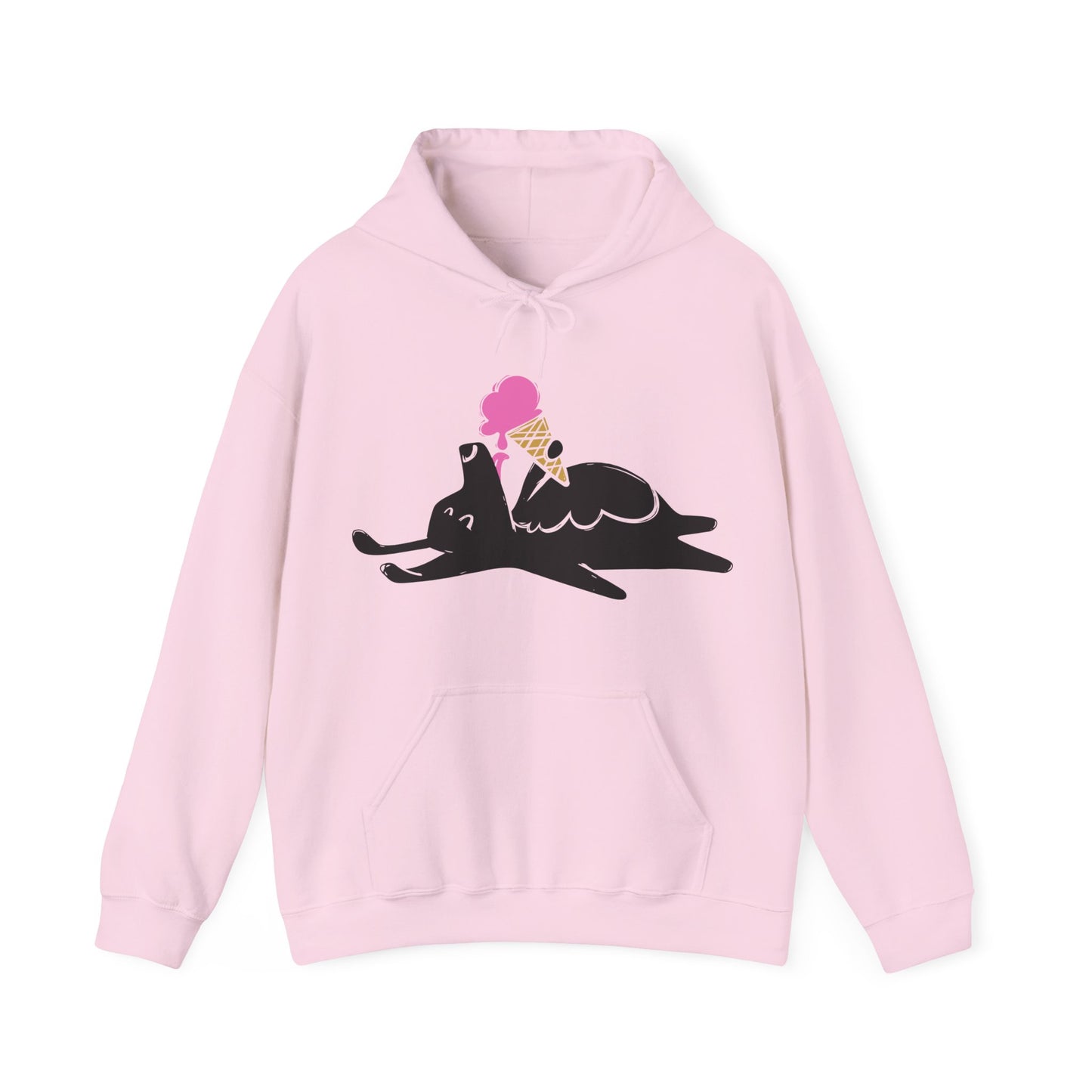 Icecream Pooch Women's Hooded Sweatshirt