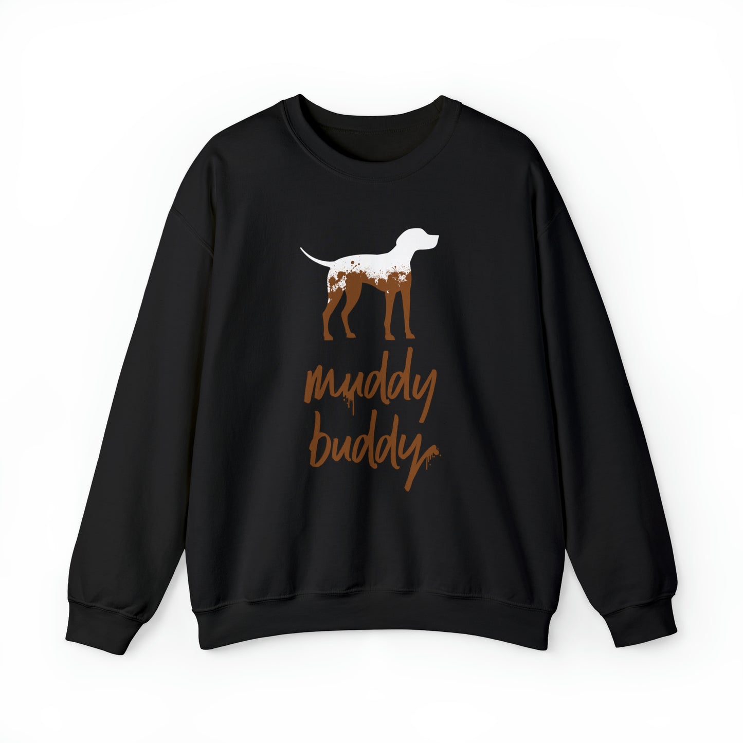 Muddy Buddy Men's Heavy Blend Crewneck Sweatshirt