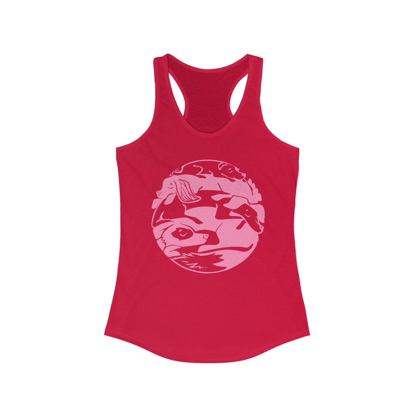 Dog Pile Women's Racerback Tank Top
