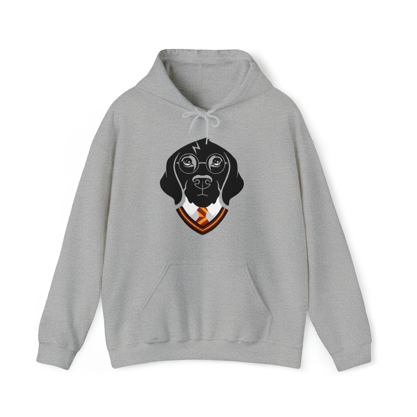 Wizard Dog Men's Hooded Sweatshirt