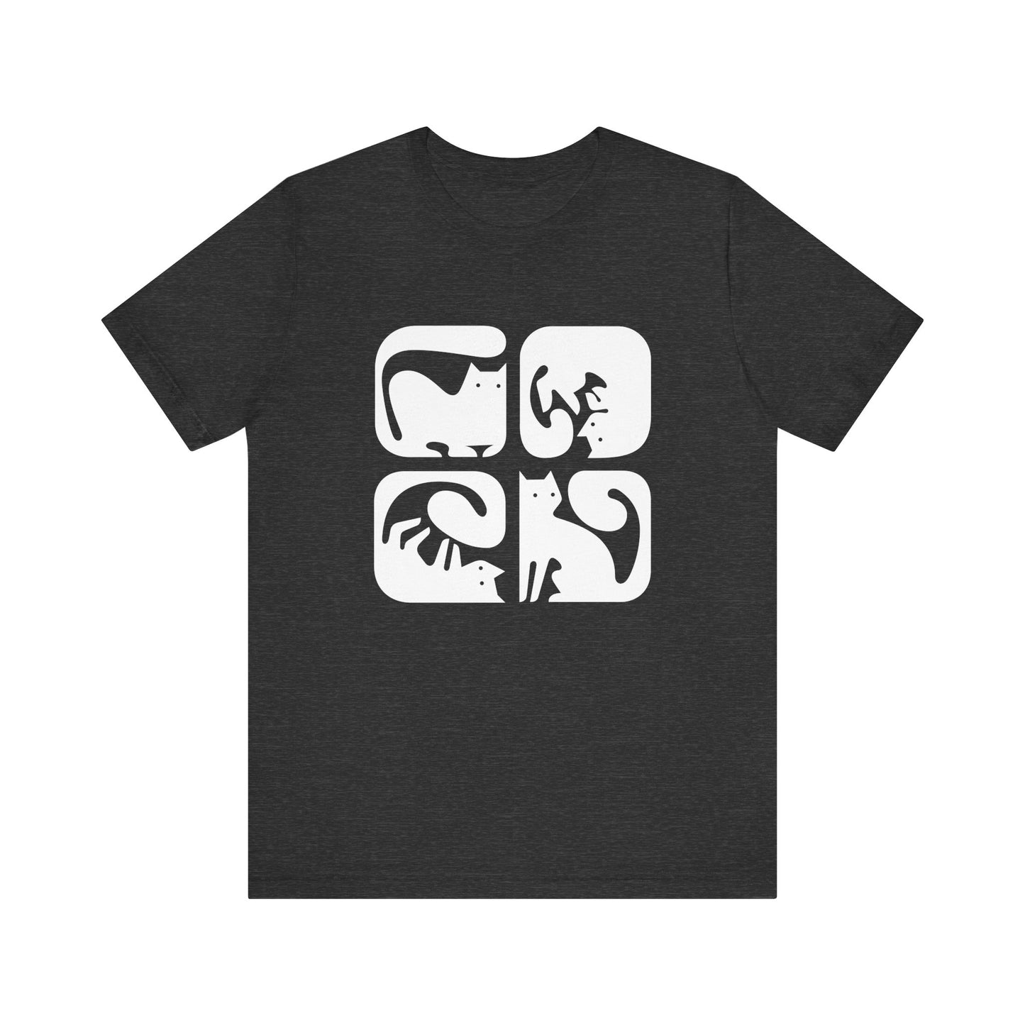 Purr-fectly Stylish – Colorful Cats Tee!