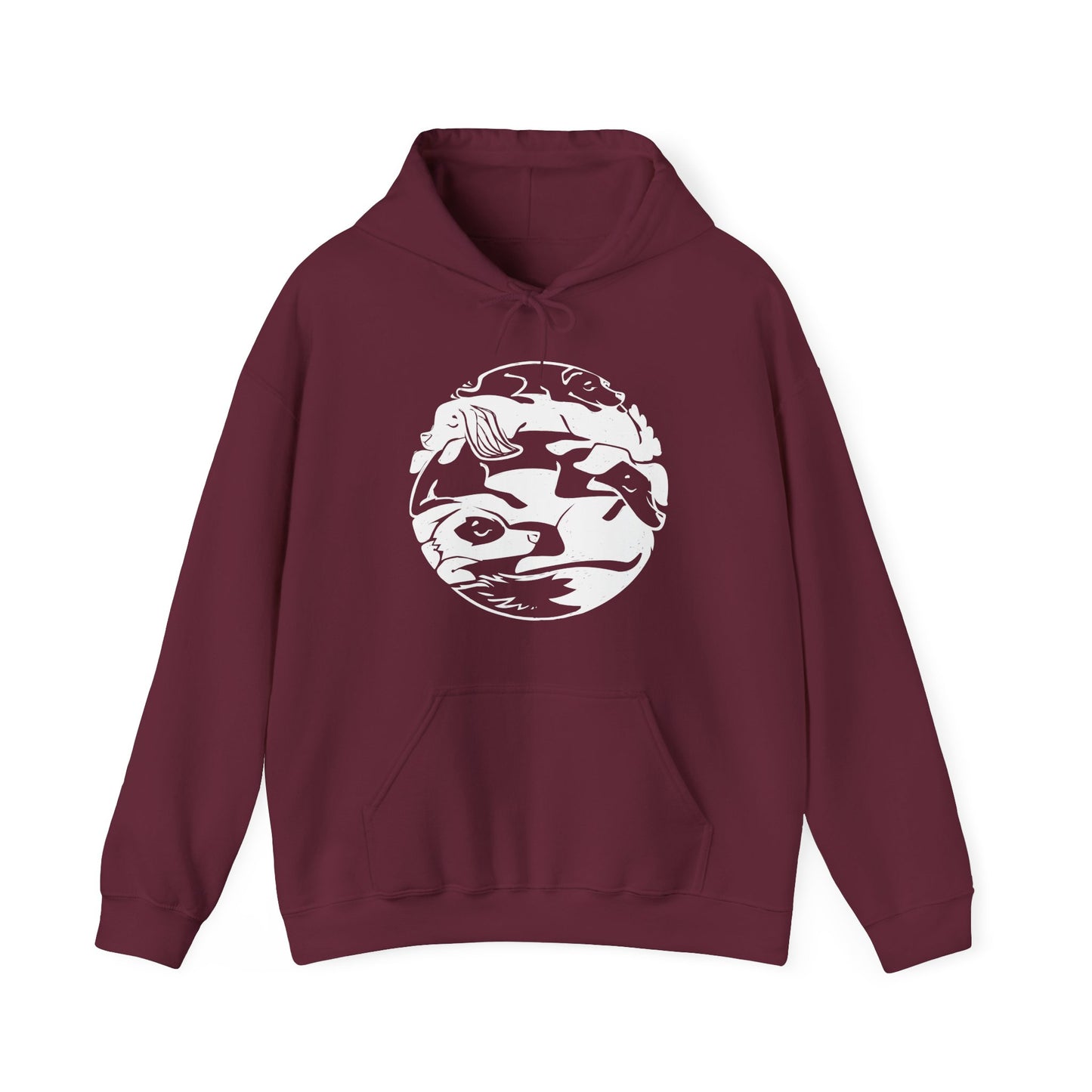 Dog Pile Women's Hooded Sweatshirt
