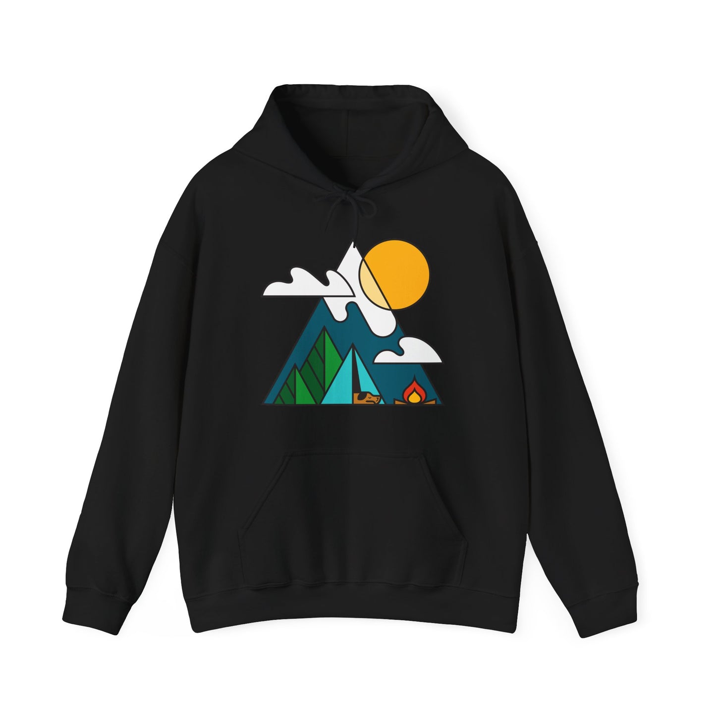 Living the Dream Men's Hooded Sweatshirt