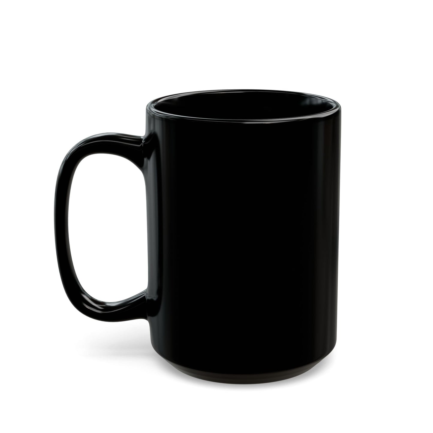 Mountain Dog 15oz Black Mug