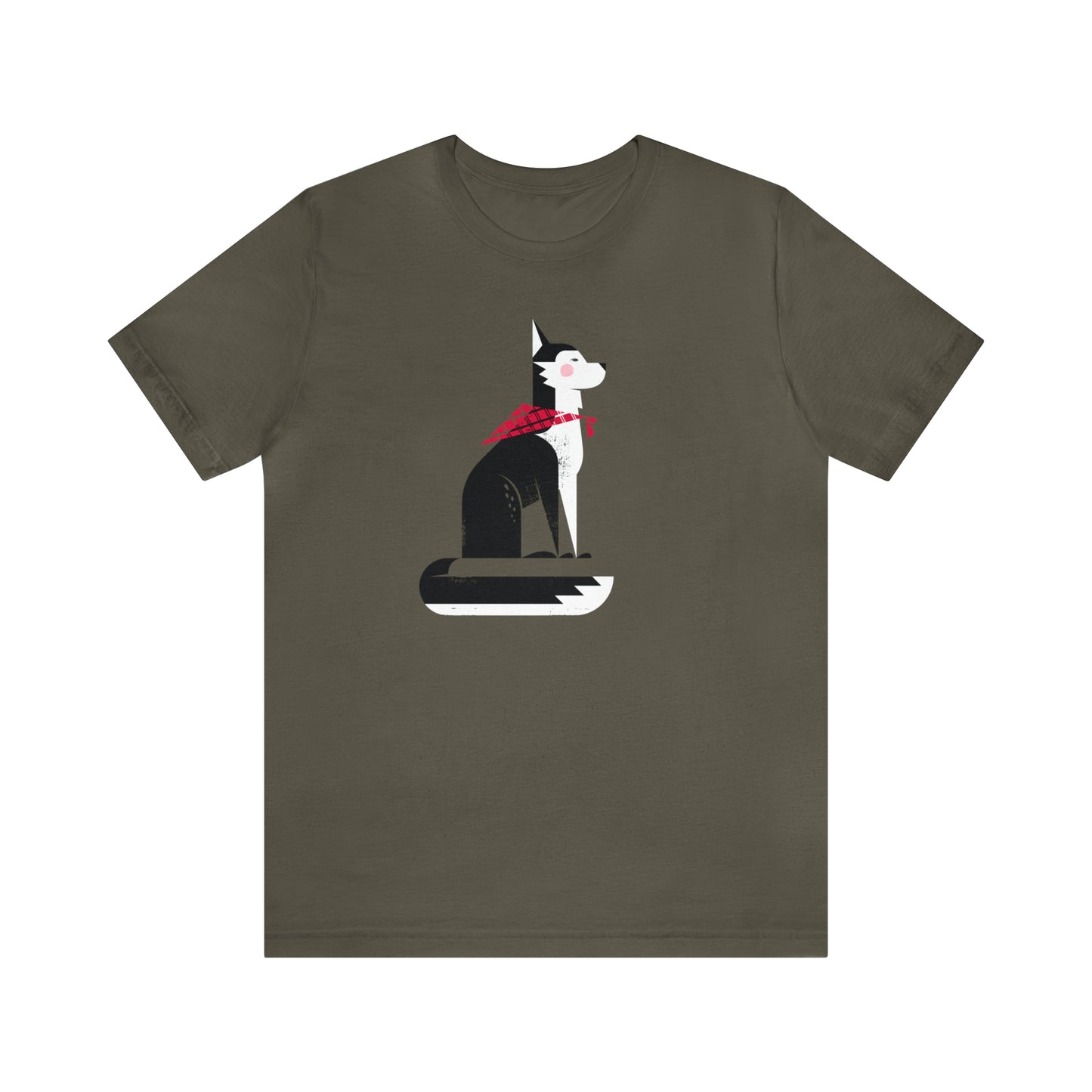 Sitting Husky Women's Graphic Tee